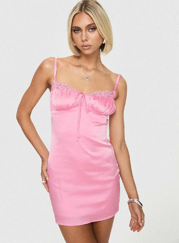 Limited-Time Flash Deal Lullaby Mini Dress Pink