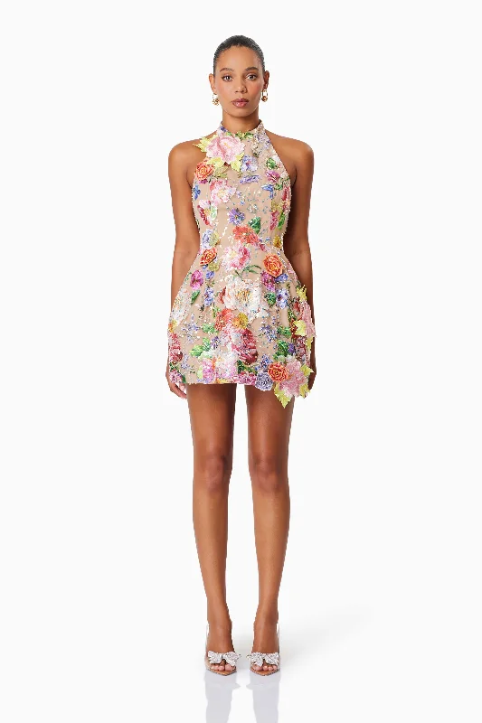 Today's Offer OMR x ELLIATT: Meadowhawk Mini Sequin Dress In Pink - Pre Order