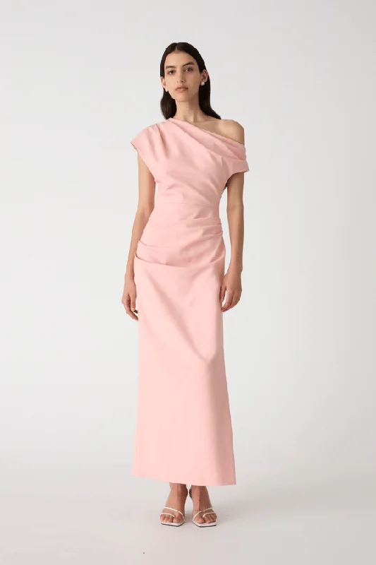 Shop & Get More Gia Midi Dress Rose Quartz Pink