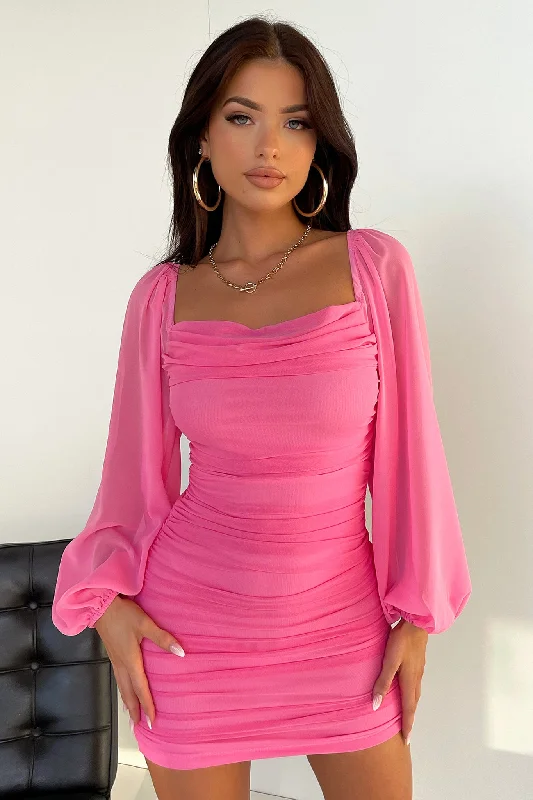 Buy More, Save More Octavia Dress - Pink