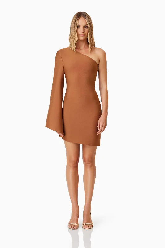Big Offers Riley Party Mini Dress In Brown