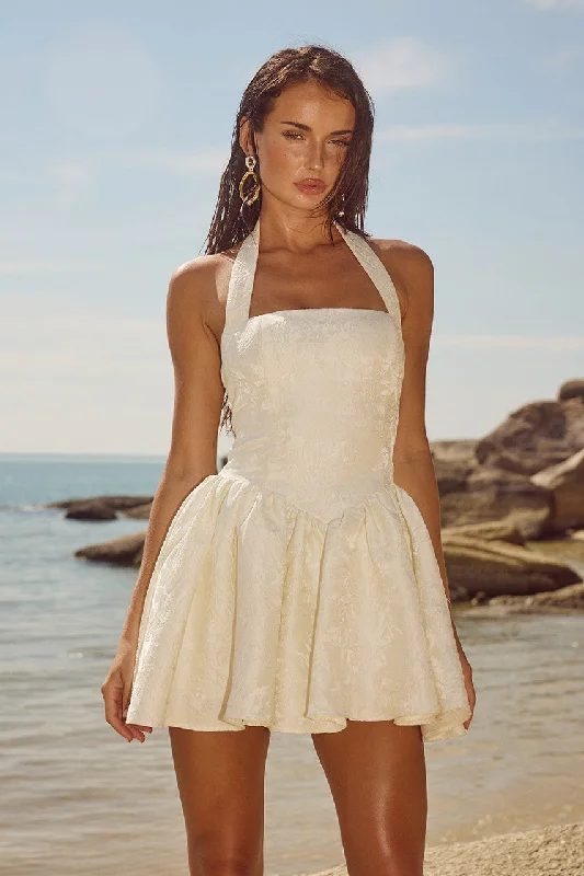 Super Savings SABINE MINI DRESS - IVORY