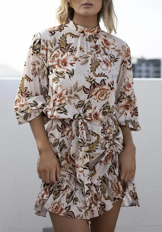 Weekend Only Steals Savannah Blooms Mini Dress