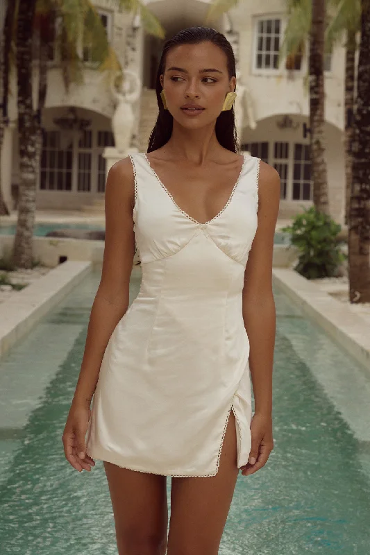 Weekend Promo Offers TERESA MINI DRESS - IVORY