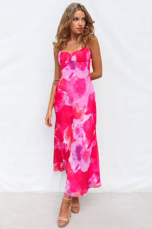 Weekend Big Discount Event Anna Maxi Dress - Pink