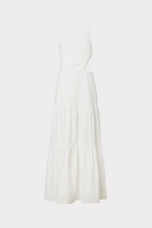 Weekend Specials Galore Bahati Poplin Cutout Dress