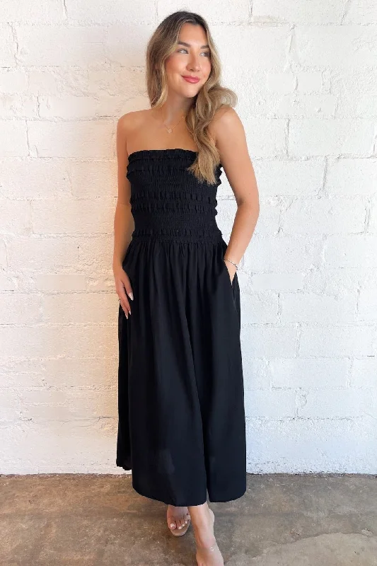 Season-End Deals Blushing Rose Maxi Dress