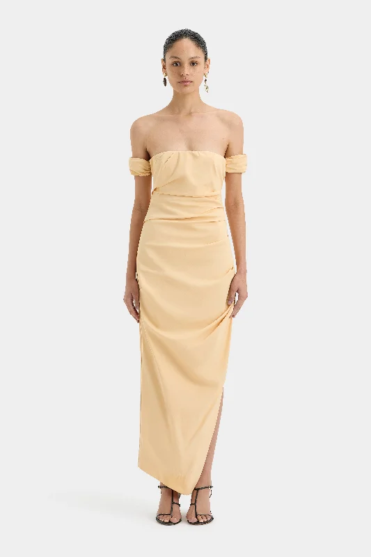 Weekend Discount Rush Carmen Draped Gown