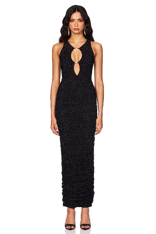 Mega Sale Crystal Halter Maxi