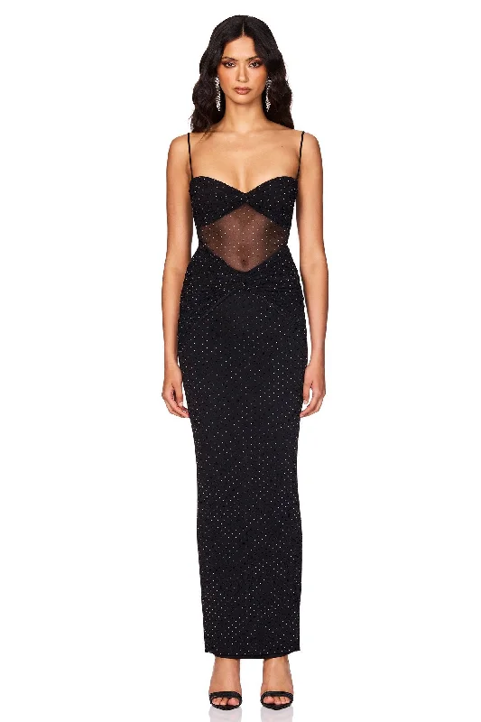 Hot Deals Crystal Maxi Dress