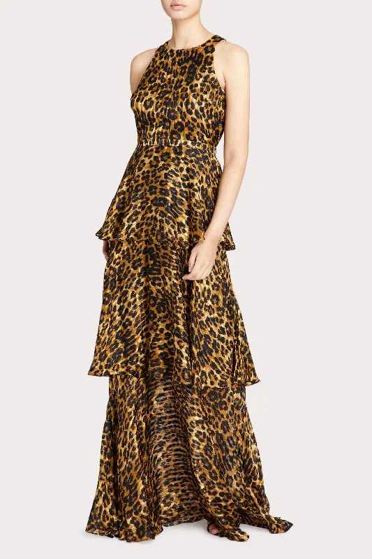 Weekend Exclusive Discounts Emiliana Cheetah Burnout Maxi