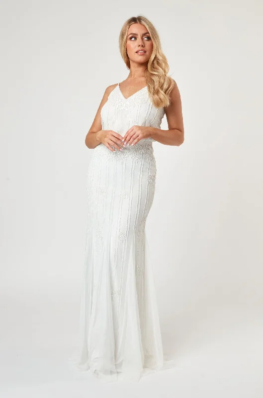 Weekend Price Drop Event Keeva Wedding Dress in White