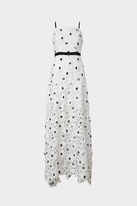 Weekend Big Savings Leighton 3D Poppy Floral Lace Dress