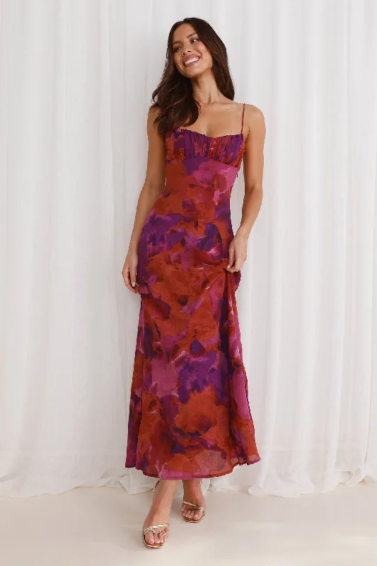 Weekend Discount Rush Luxurious Weddings Maxi Dress Print