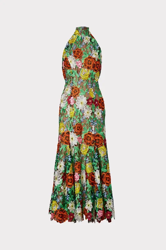 Weekend Offers Galore Penelope Embroidered Floral Dress