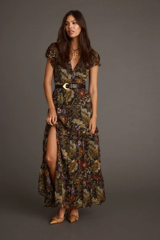 Shop Now and Save Sundance Floral Paisley Maxi Dress