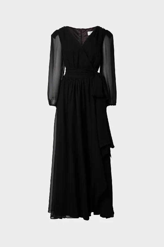 Weekend Hot Savings Verona Chiffon Maxi Dress