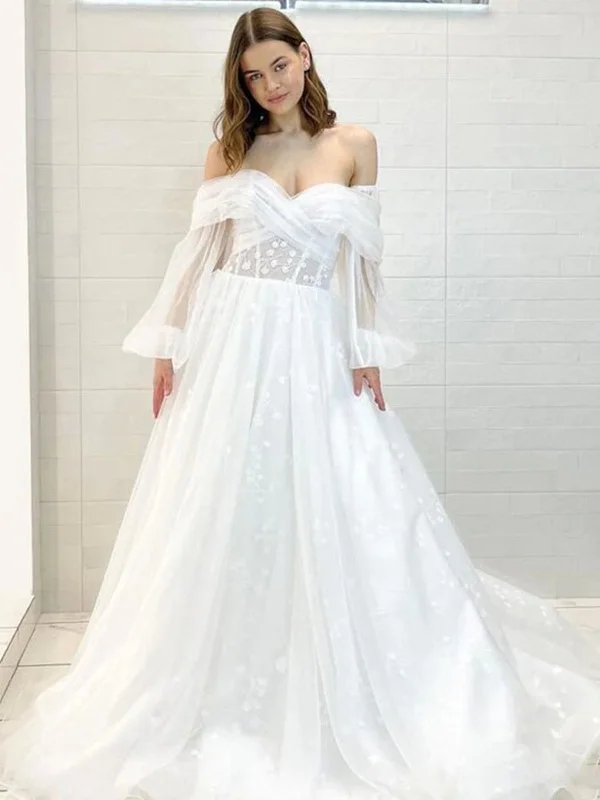 Today Only A Line Sweetheart Neck Lace White Prom Dress, White Lace Long Formal Dress Today Only A Line Sweetheart Neck Lace White Prom Dress, White Lace Long Formal Dress