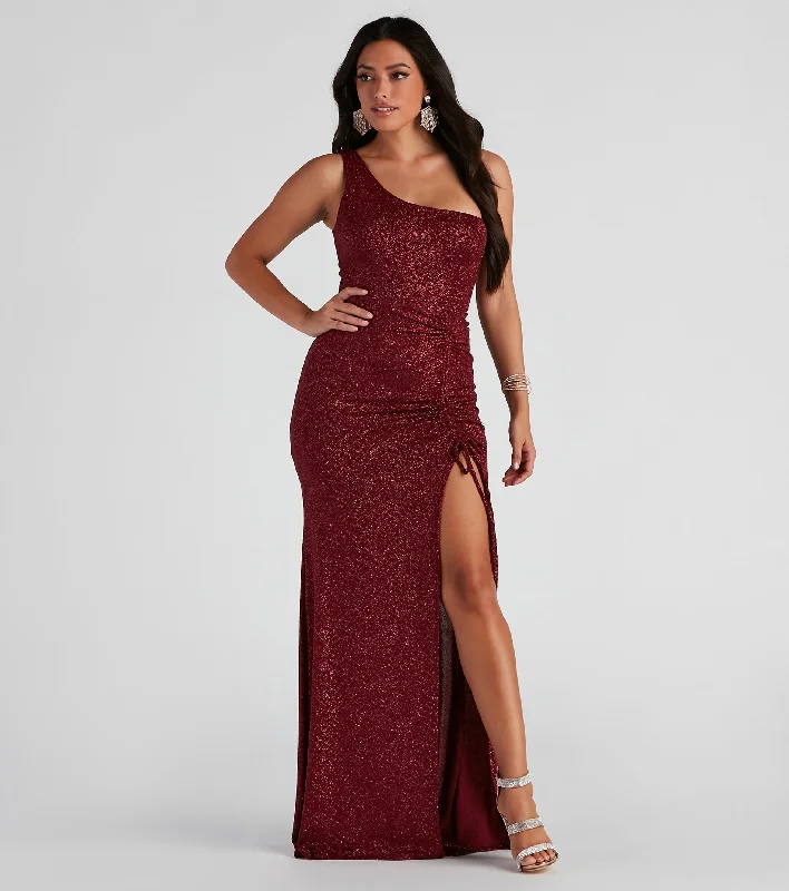 Weekend Only Deals Gina Formal Glitter Long Dress