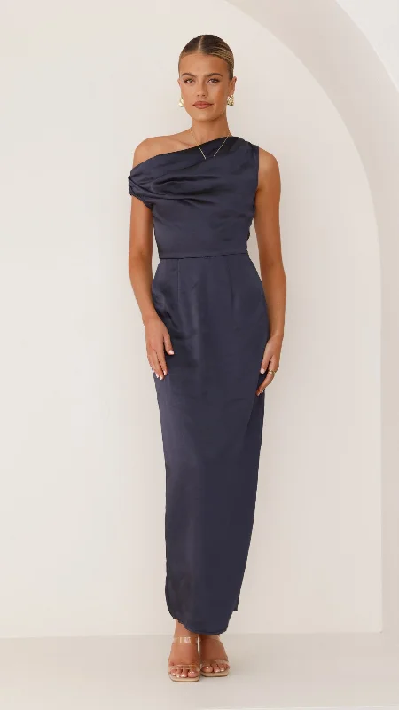 Harlowe Maxi Dress - Navy