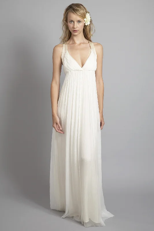 Mega Sale HB6639 Racer Back Modern Wedding Dress