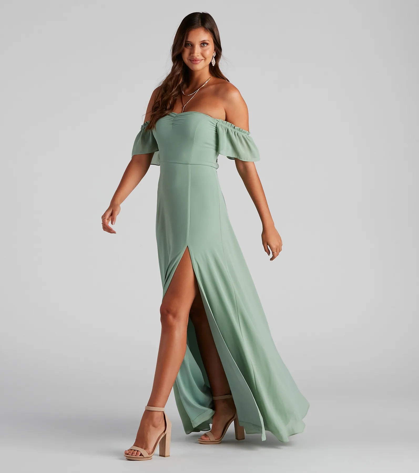 Weekend Price Drops Izzy Formal Off The Shoulder Dress