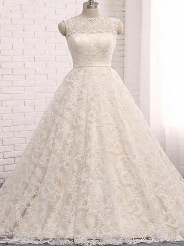 Sale Alert Open Back Wedding Dresses Romantic Ball Gown Long Train Beautiful Lace Bridal Gown JKW222 Sale Alert Open Back Wedding Dresses Romantic Ball Gown Long Train Beautiful Lace Bridal Gown JKW222