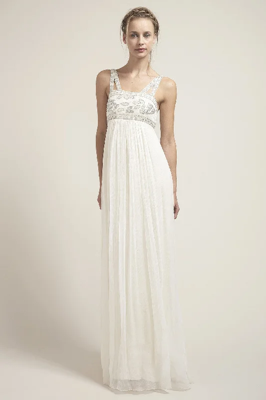 Unmissable Deals OY6905 Art Deco Inspired Alternative Wedding Dress