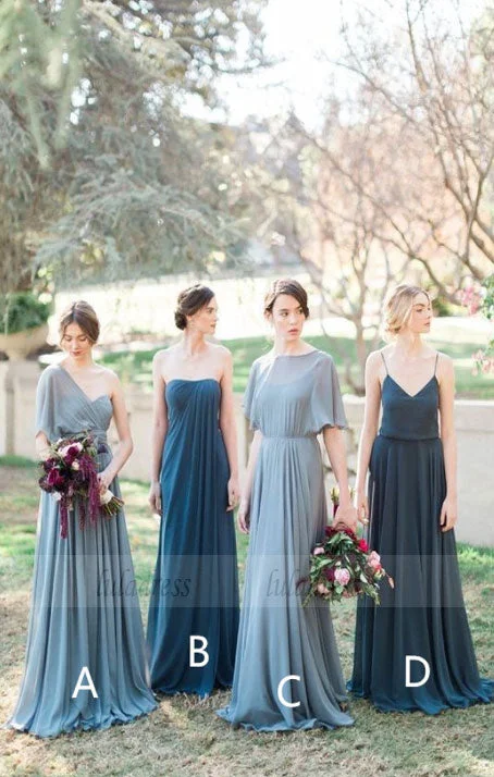 Massive Savings Event Pleated Bridesmaid Dress,Fashion Bridesmaid Dress
