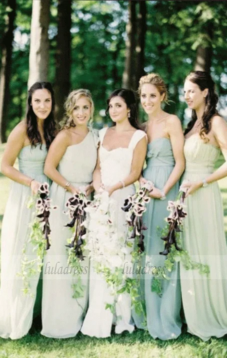 Flash Sale Sweetheart A-Line Simple Long Bridesmaid Dress
