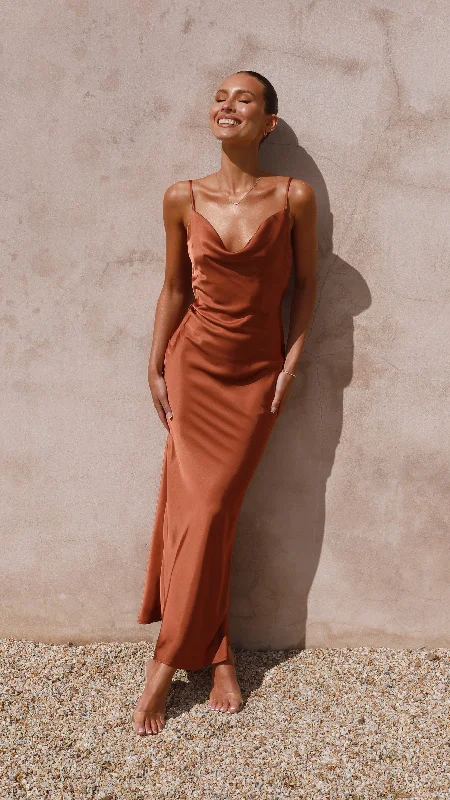 Willow Maxi Dress - Copper