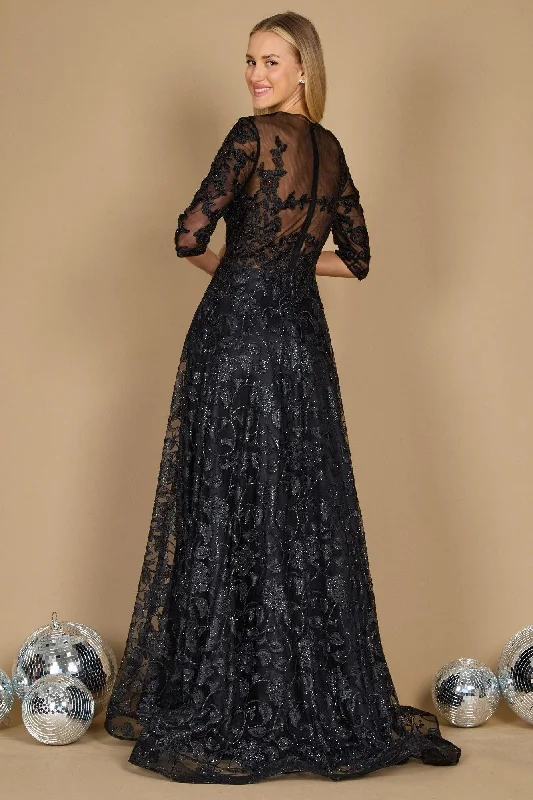 Special Offers Dylan & Davids Long Formal Lace Evening Dress