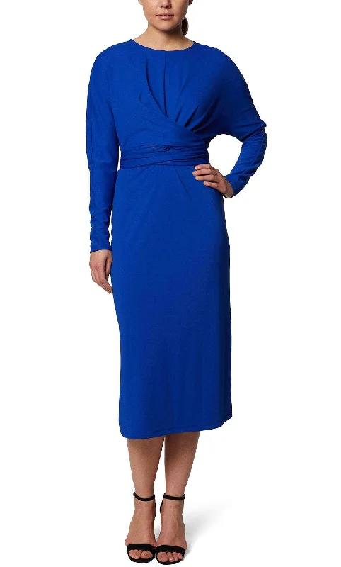 Weekend Discount Extravaganza Laundry HU07D66 - Modest Minimalist Tea Length Dress