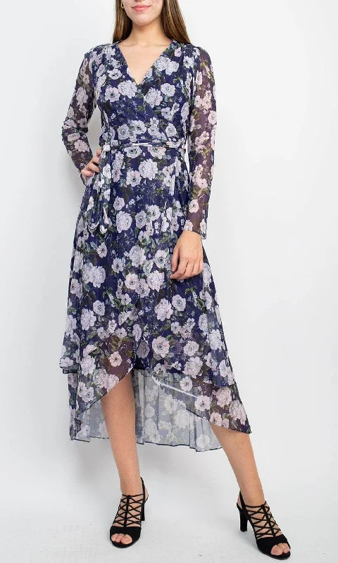 Exclusive Savings Laundry HU07D86 - Tiered Floral Short Dress