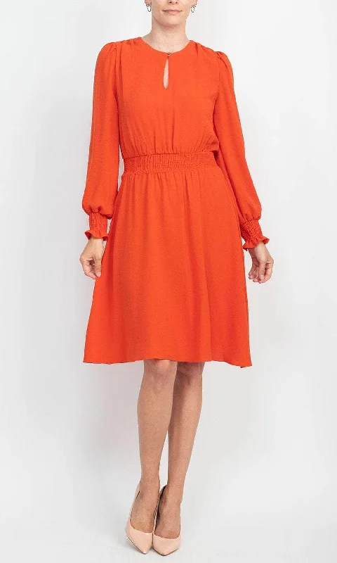Seasonal Sale London Times T5985M - Keyhole Cutout Formal Dress