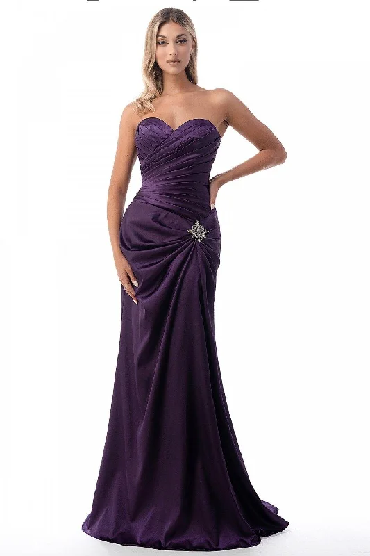 Weekend Hot Prices Cinderella Divine CD8530 Long Strapless Formal Dress Bridesmaid