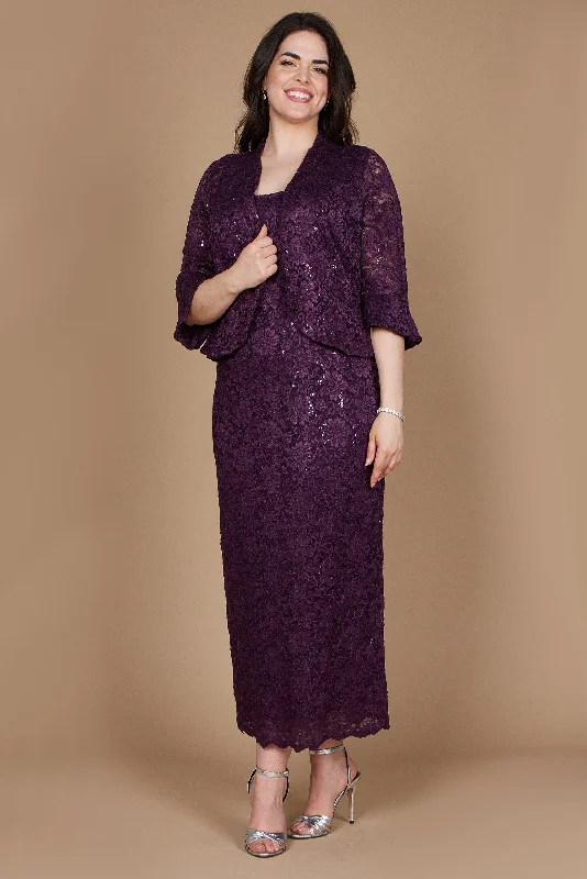 Weekend Shopping Deals R&M Richards 9896W Long Plus Size Formal Dress