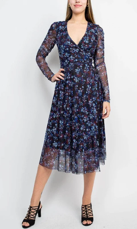 Big Savings Sage Collective SU07D02 - Long Floral Dress